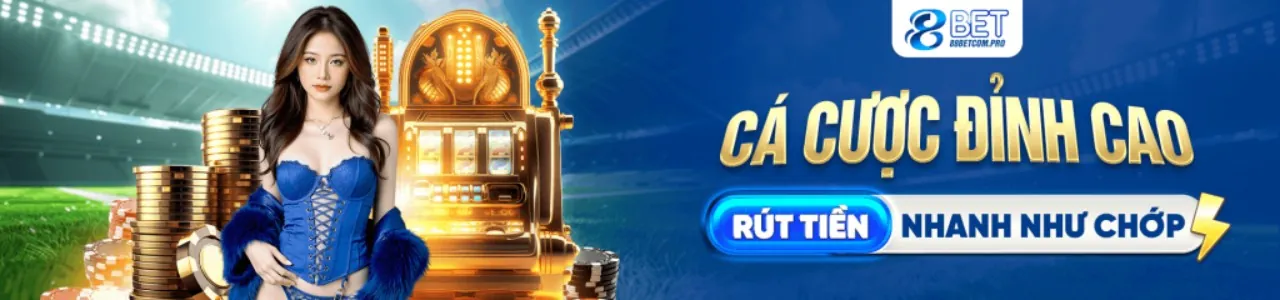Hình ảnh hero section thể hiện sự sôi động của trò chơi casino trực tuyến và cá cược thể thao, với các biểu tượng tiền thưởng và mã code 888slot nổi bật.